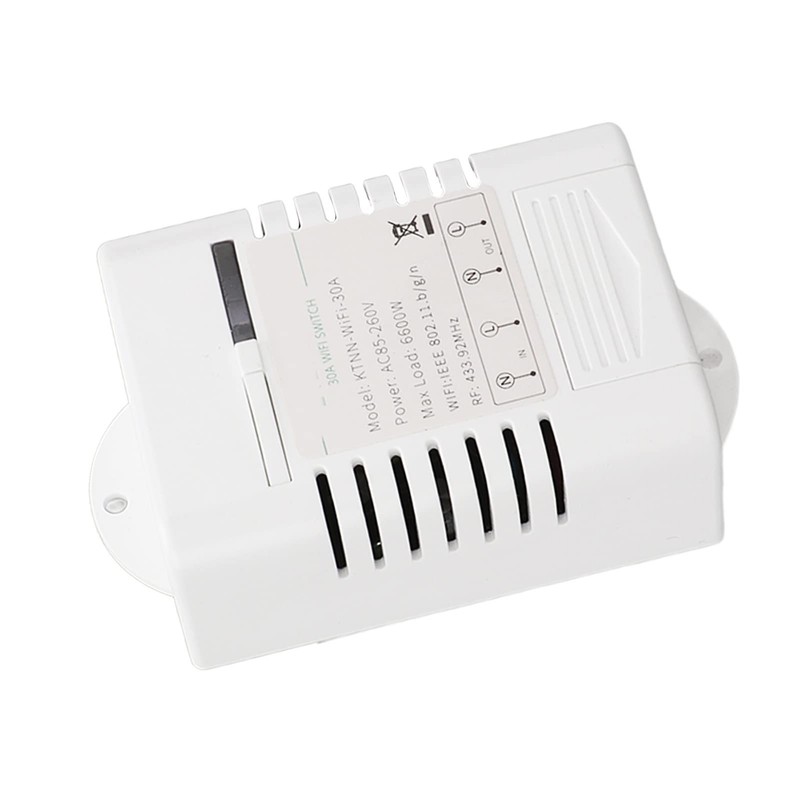 Interruptor Inteligente WIFI, Interruptor Remoto en Tiempo Real, Voltaje Amplio,