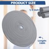 Coitak 1/4 Inch x 100 FT Backer Rod Foam Rubber