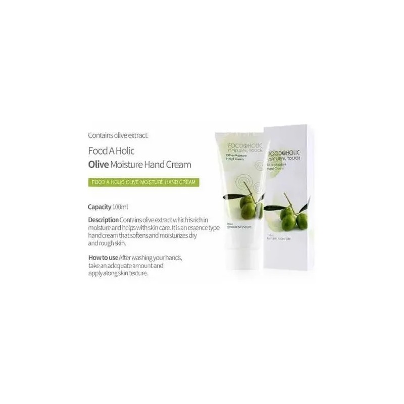 Crema De Manos Olive Moisture Hand Cream 100ml K-beauty