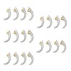 20pcs Replacement Ear Hook Prevents Howling Hearing Tool Parts Accessory