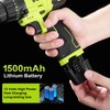 POWKITS Cordless Drill Tool Set: 12V Power Drill Tool Kit