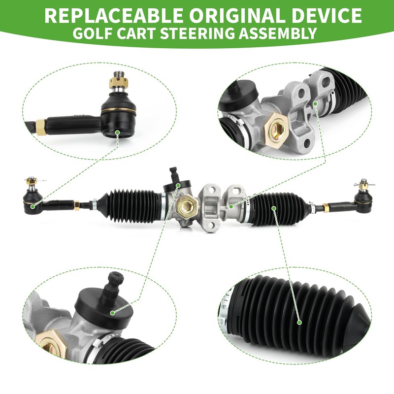 10L0L Golf Cart Steering Assembly for EZGO RXV Electric Gas