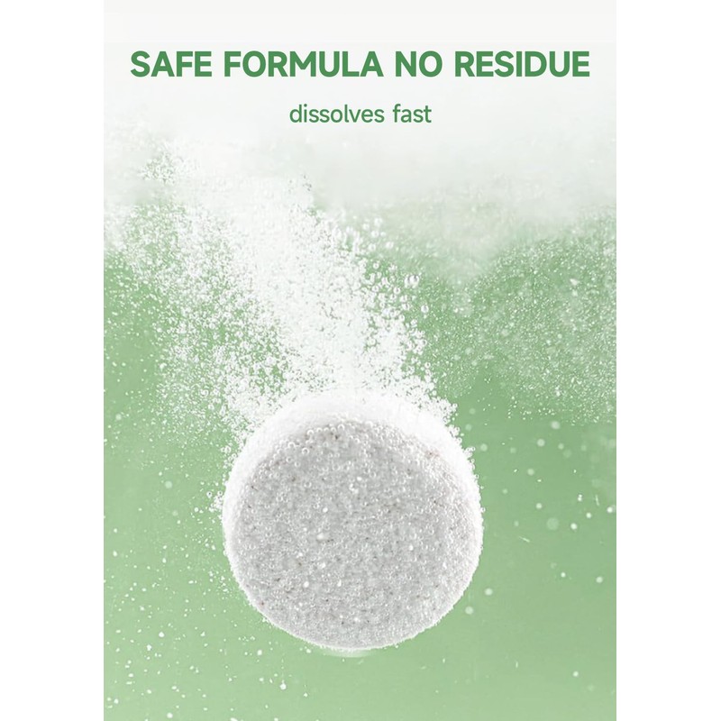 Shinyclean Detergent Tablets For Baby Bottle Washer,120Pcs, Removes Milk Residue