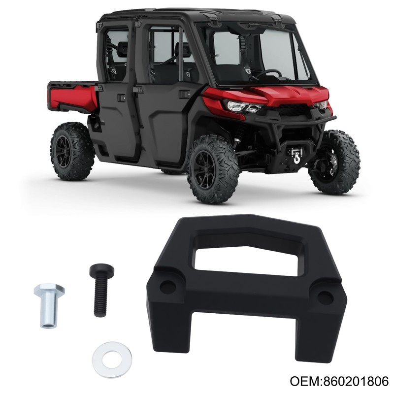 OTOTEC 1 Set Snowmobile Pannier Rack Base with Hardware Screw