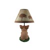 DWK Muddy Delight Decorative Farmhouse Pig Table Lamp
