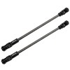 MEUS RACING 2Pcs SCX10 Driveshaft 62-180mm Cut to Length Driveshaft