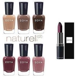 Zoya Nail Polish Naturel Deux Collection. FREE Maxwell Zoya Lipstick Value $12.