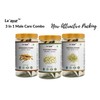 Le'ayur Combo Safed Musli, Ashwagandha, Kaunch Beej Powder 125-125 Grams