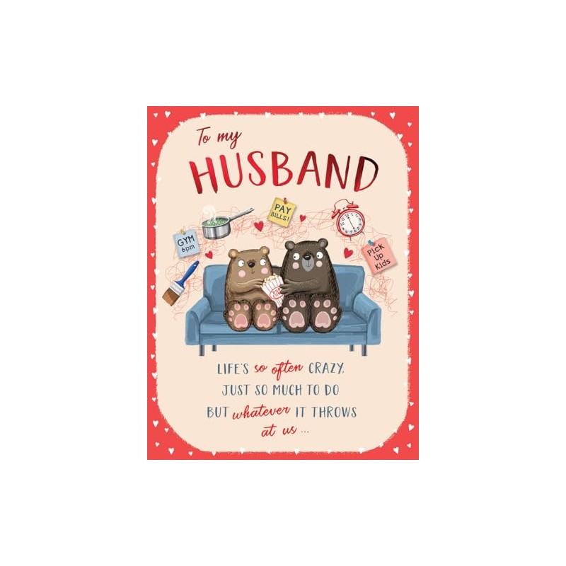 Piccadilly Greetings Valentine's Day Card, To My Husband - 8