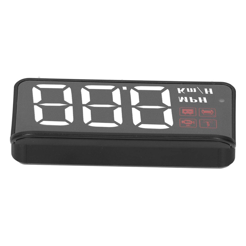 Multifunctional OBD2 HUD Head-Up Display Alarm Reminder, Clear Backlight, High