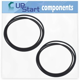 UpStart Components 2-Pack 954-04219 Deck Belt Replacement for Craftsman 247288851 Lawn Tractor - Compatible with 754-04219 V-Type Belt