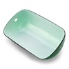 NKlaus Replacement Glass Cover for Bankers Lamps Green 22.5 x