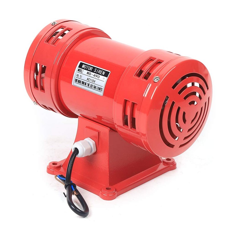 110V 140db Air Siren Industrial Electric Motor Driven Alarm Tornado