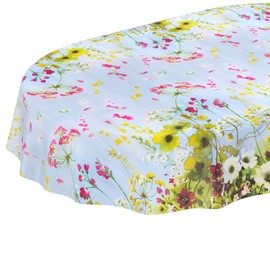 Anro Oilcloth Wax Tablecloth, Washable