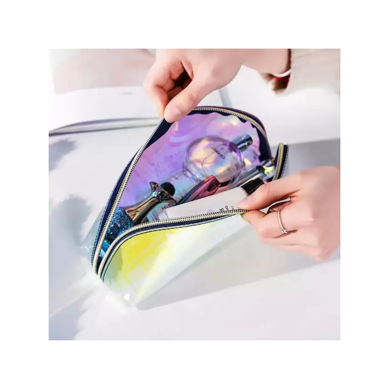 Alsunom 투명 메이크업 파우치 화장품백 S Transparent Makeup Pouch Cosmetics