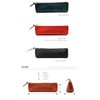 Tempesti Italian Leather Pen Case, Leather, Pencil Case, Elba Mat,