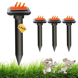 Repellente Solare per Talpe, Repellente per Serpenti Talpa, Gopher e Altri Repellenti per Talpe, Repellente per formiche Regina per Giardino e Campeggio, Gopher