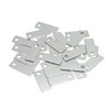 Metal Engraving Blanks Stamping Blanks 304 Stainless Steel Rectangle Blank
