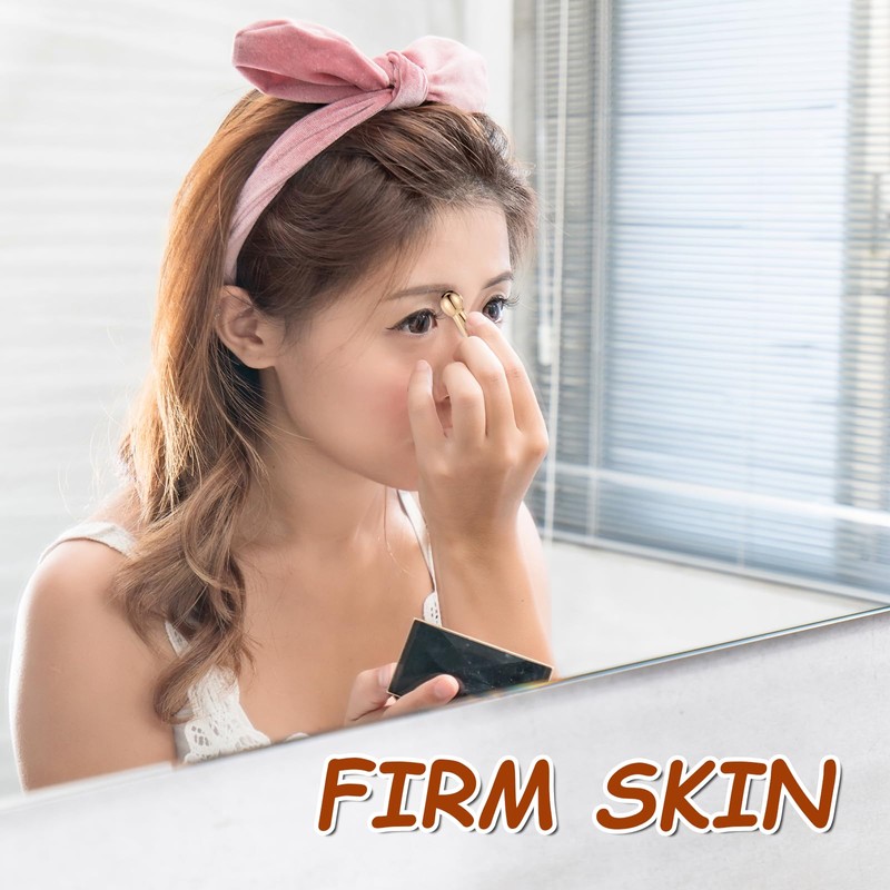 QfwdfcTrenz 4pcs Eye Cream Applicator Metal Eye Roller Cream Eye