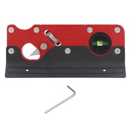 Wood Chamfer Plane Professional Woodworking Hand Planer for Quick Edge Planing Radian Corner Trimming Red