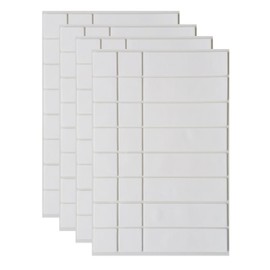 Picture Hanging Adhesive Strips 96 Pcs Sticky Tack Double Sided Adhesive Clear Stickers No Trace Sticky Putty Removable Waterproof Small Stickers for Festival Decoration Multipurse Sticky Tape