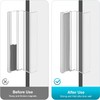CERF ROUGE Frameless Shower Door Handle with Magnetic Strike -