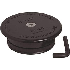 IPS 83689 3.5-Inch Flush Mechanical Cleanout Repair Plug