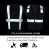 VENDACE Hi Vis Safety Reflective Mesh Vest for Men ANSI