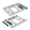 Hard Drive Tray Good Heat Dissipation Hot Swap Silver 2.5in