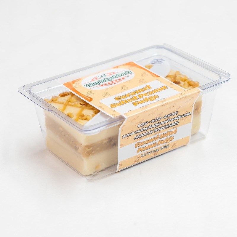 Valley Fudge, Caramel Salted Peanut, Fresh Artisan Fudge, Real Butter,