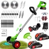 Electric Weed Wacker Battery Powered 3 in 1 Grass Trimmer/Lawn