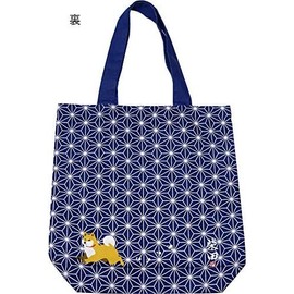 Friends Hill ES-773-136 A4 Tote, Hibata Asa no Hata, Navy