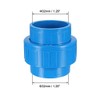sourcing map 32mm X 32mm PVC Pipe Fitting Union Solvent