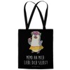 Mr. & Mrs. Panda Penguin Coconut Tote Bag, Gift, Aloha,
