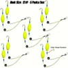 5 Packs Carp Fishing Hook Rig Set – Reverse Off-Bottom