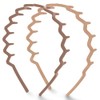 GeorgeX 2 Piezas Diadema Ondulada, Diademas Zigzag para Mujeres y