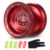 Professional Yoyo Competitive Aluminum Yoyo Ball Yo Yo Gift with