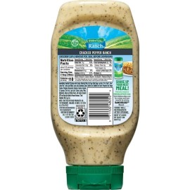 Hidden Valley Cracked Pepper Ranch Condiment & Dressing Easy Squeeze 16oz