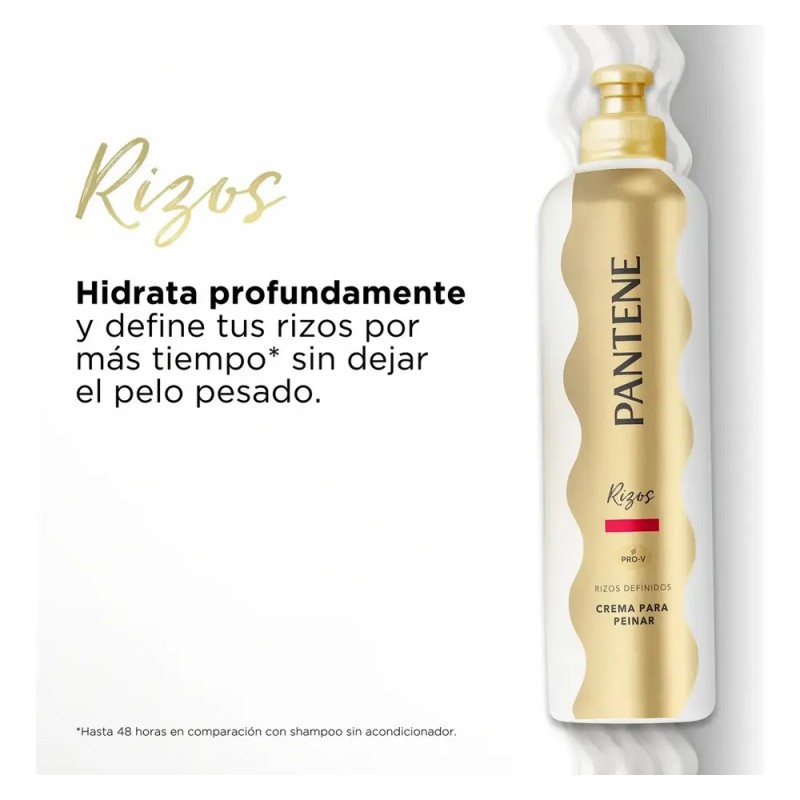 Crema para Peinar Pantene Pro-V Rizos Definidos 300 ml