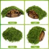 JULEASEL Mosswood Mini Treehouse for Indoor Plant Pots, Fairy Gardens
