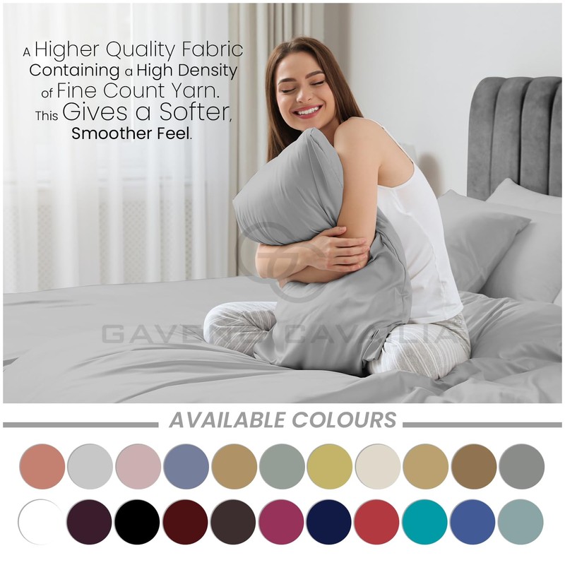 Extra Deep Fitted Sheet King Size - Non Iron &