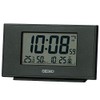Seiko Clock SQ790K Table Clock, Black Metallic, Body Size: 3.1