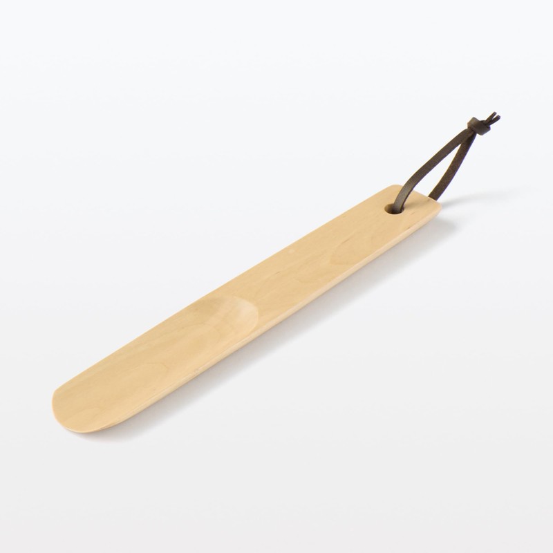 MUJI MAD22A3A Wooden Shoehorn Small