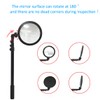 Generic Portable Vehicle Inspection Mirror with Extendable 16cm Acrylic Lens