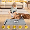 Pet Feeding Mat, Dog Food Mat, 22''x14'' Silicone Pet Feeding