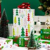 Merture Green Christmas Wrapping Paper Roll Set - 17 Inch