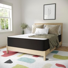 Flash Furniture Dream 12" Hybrid Spring and Foam Mattress in a Box, High Density Foam and Spring Hybrid Mattress, Full