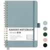 RETTACY Notebook B5 Squared, Bullet Journal with 100 g/m² Thick
