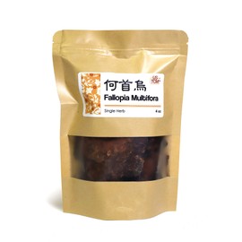 NEW PACKAGING Fallopia Multiflora Fo Ti He Shou Wu Ho Shou Wu Dried Slice 何首乌 4 Oz