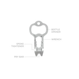 KeySmart AllTul Multitool Owl - 4-in-1 Multitool with Bottle Opener, Wrench, Spoke and Crowbar